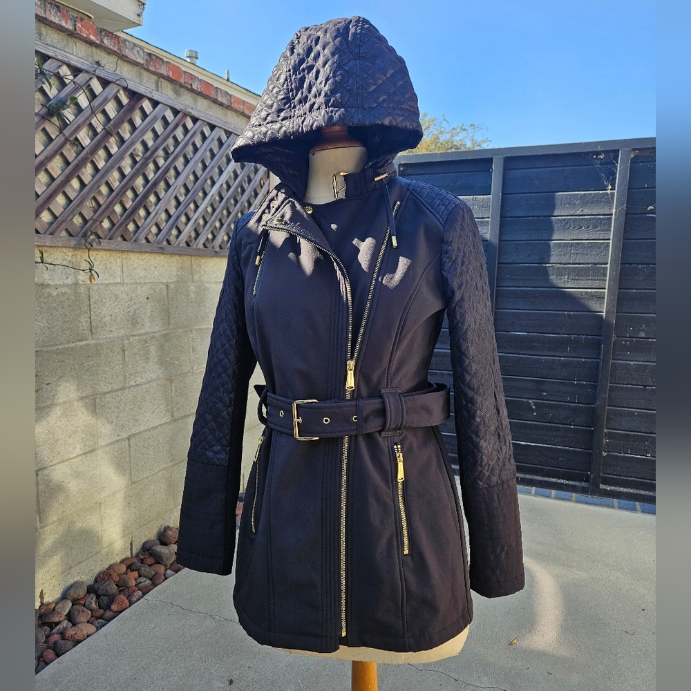 Michael Kors Quilted Trench Coat